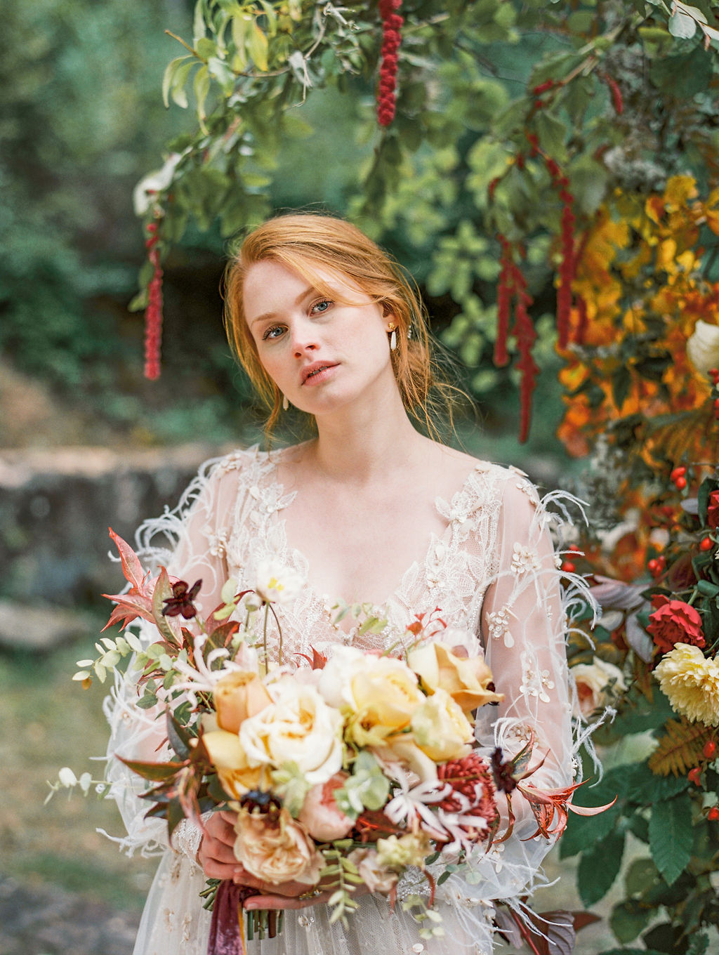 bouquet mariée fineart fleuriste capucine atelier floral Metz
