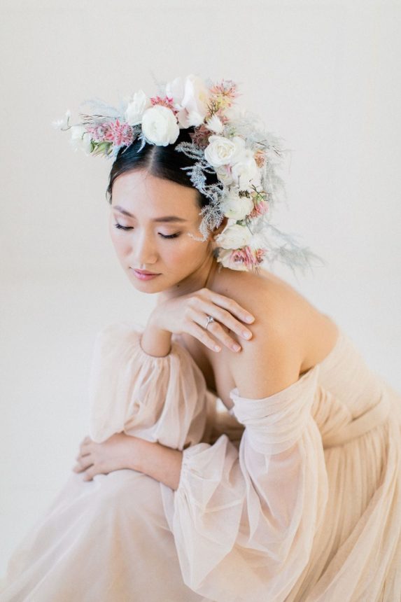 Un mariage romantique à Zurich - Capucine Atelier Floral - Fine art floral design